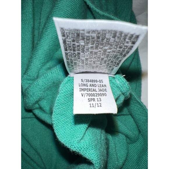 Old Navy Women’s Long Lean Button Cardigan XL Jade Green Pockets long sleeve - Picture 12 of 14